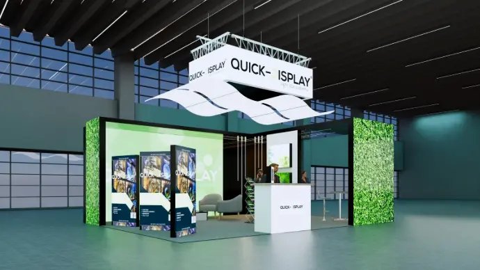 Stand D'exposition (2x2 m, Stand droit)